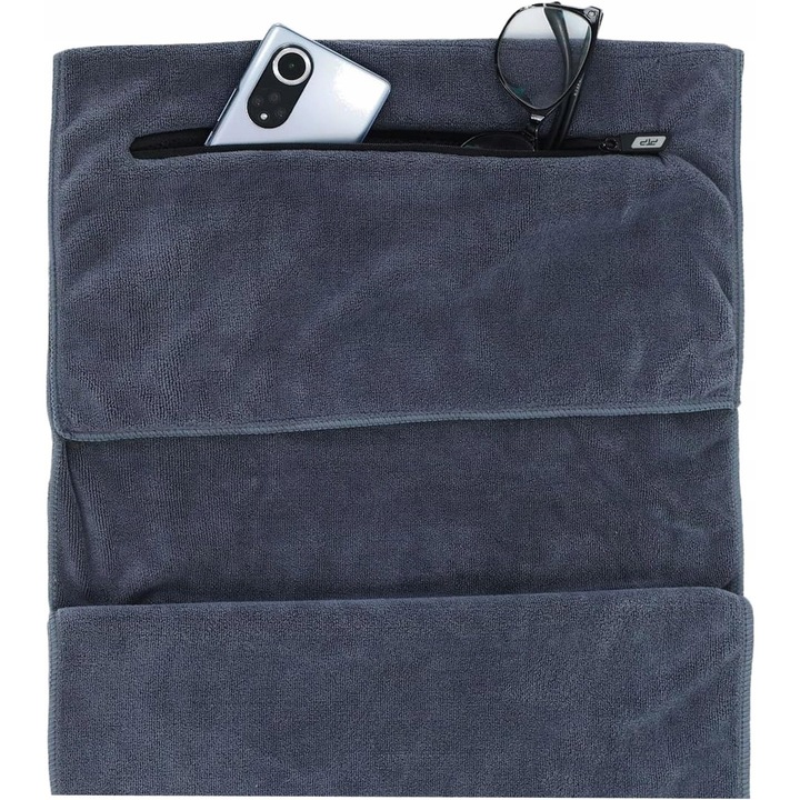 Prosop sportiv GALAX din microfibra, multifunctional, cu buzunar, usor, rapid uscare, 30x80cm