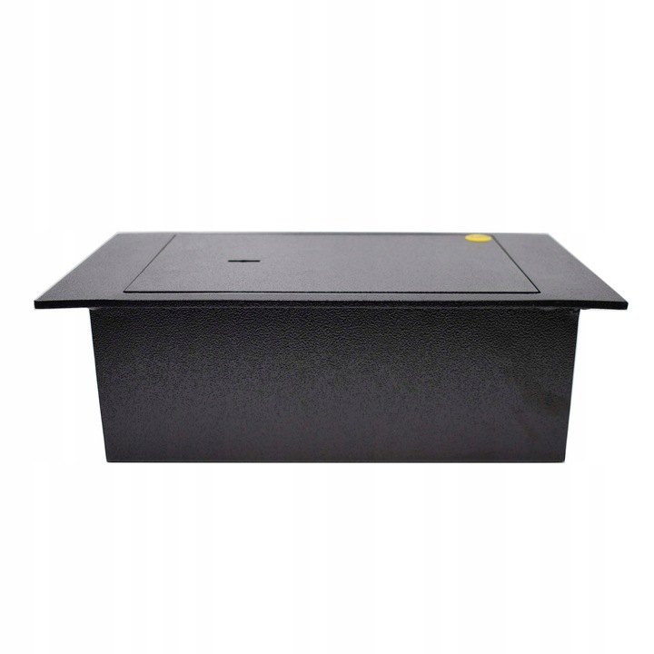 Компактен подов сейф, Yale, 39x21x13 см, черен, монтаж за връзване, 7.5 кг