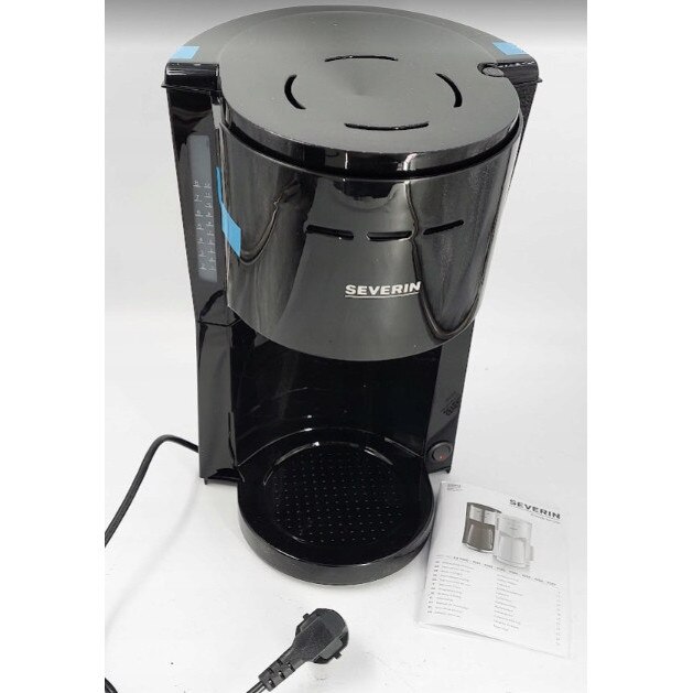 Cafetiera Severin, KA 9252, 1000 W, negru, 1.25l