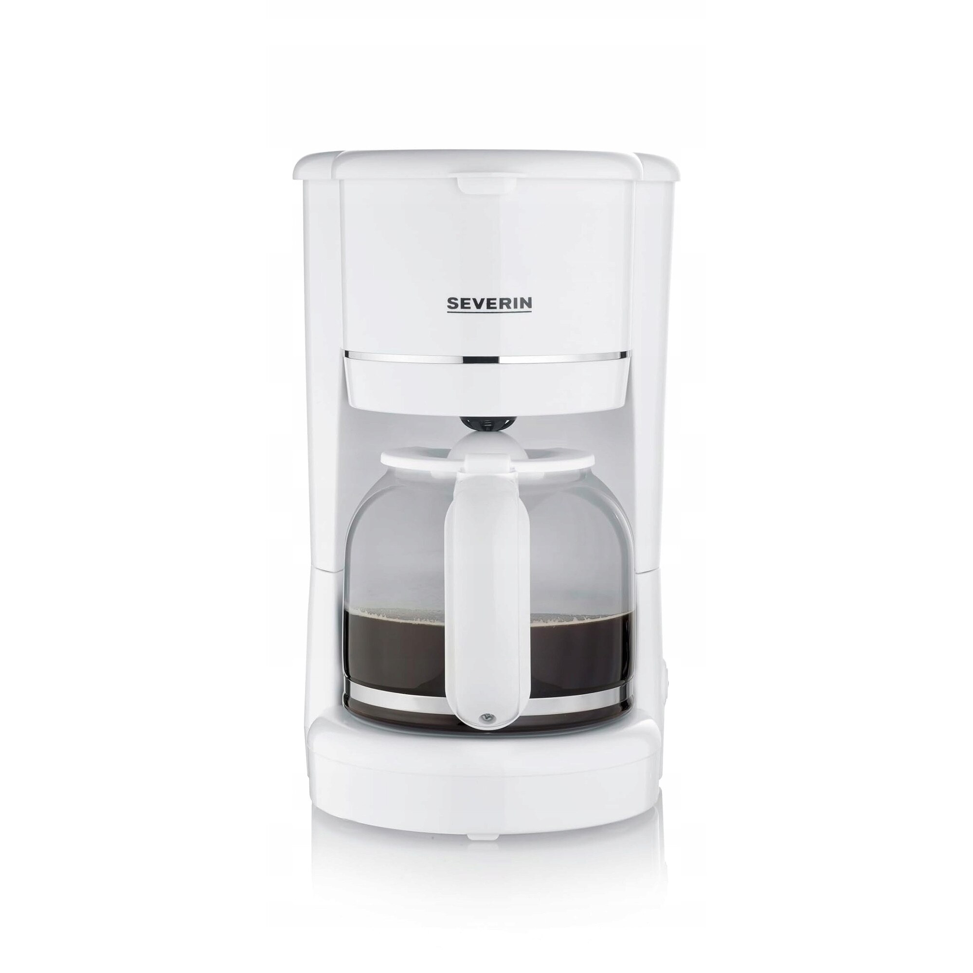 Cafetiera Severin, model KA 4323, 10 cesti, alb, 25x20x32,5cm