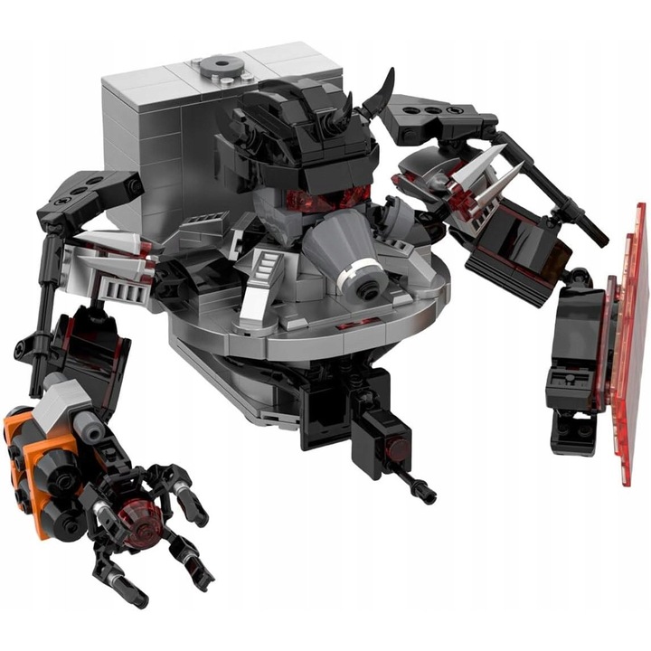 Set de constructie, model GENERAL TOILET MAN, 515 piese, 17cm, multicolor