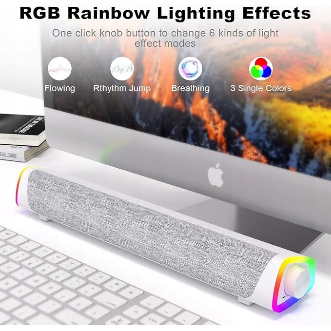 Soundbar, R30 Plus, Bluetooth, LED, 3,5 mm AUX, 30x10x10cm