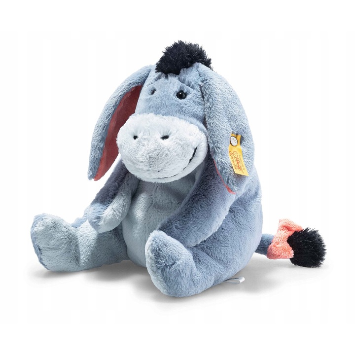 Plüssjáték, Steiff Micimackó, 25cm, kék/szürke