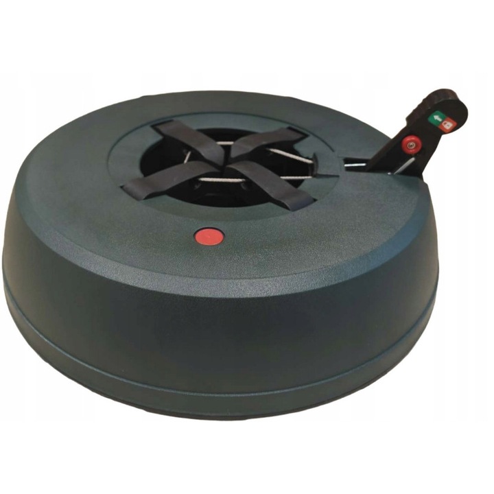 Suport brad, verde, pentru brad de 2,3m, cu rezervor de apa, dimensiuni 34x10cm