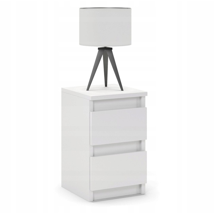 Noptiere DW, alb, 30x45x30cm