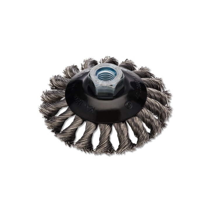 Perie Conica pentru Otel, Skbz, 00 X 13 X 22 / M14 X 2.0, Grosime Sarma 0.50, Turatie Max. 12 500