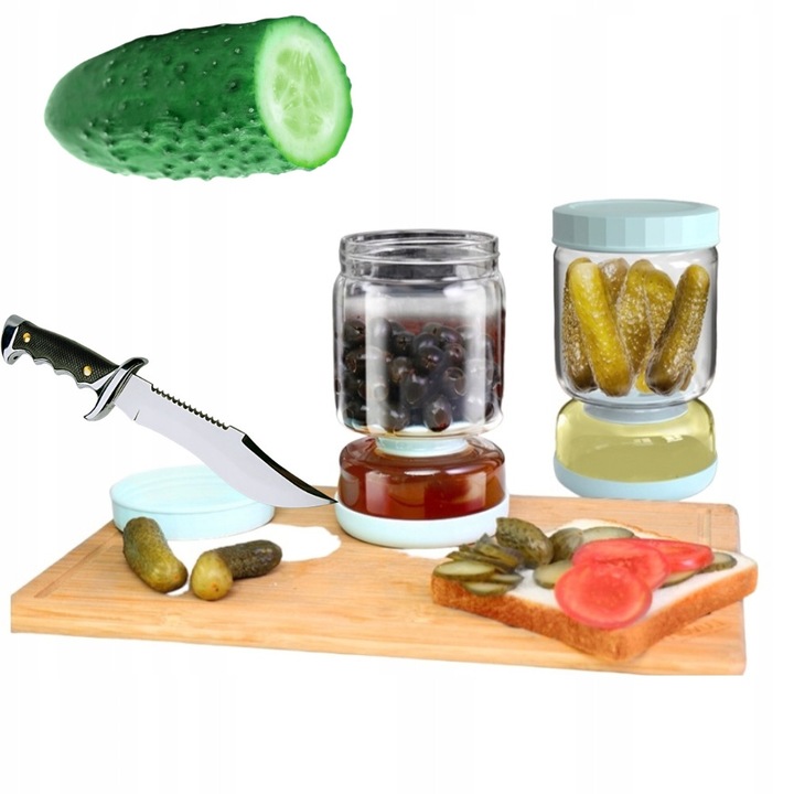 Borcan din sticla pentru muraturi, 1010 ml, design elegant, 10x17,5cm, antiderapant