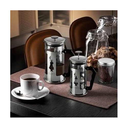 Cafetiera Bialetti, 1L, negru/argintiu