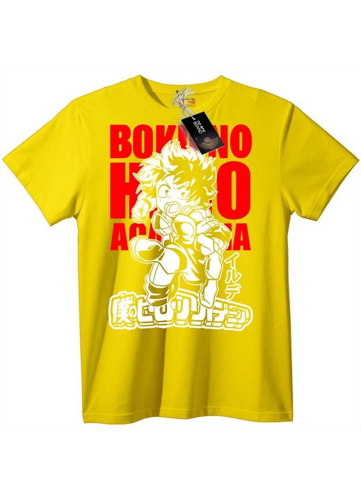 Tricou Boku No Hero Academia, Galben