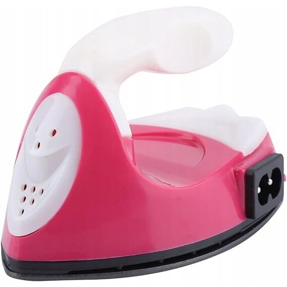 Fier de calcat mini Galaxy, 1000W, ceramica, teflon, 180°C, 1,5 minute incalzire