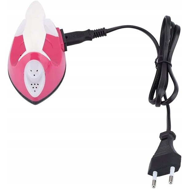 Fier de calcat mini Galaxy, 1000W, ceramica, teflon, 180°C, 1,5 minute incalzire
