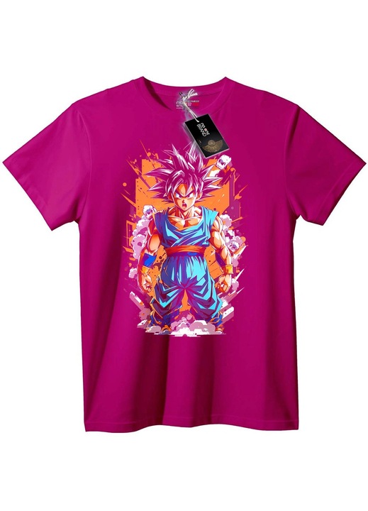 Tricou Goku Power, Liliac, S