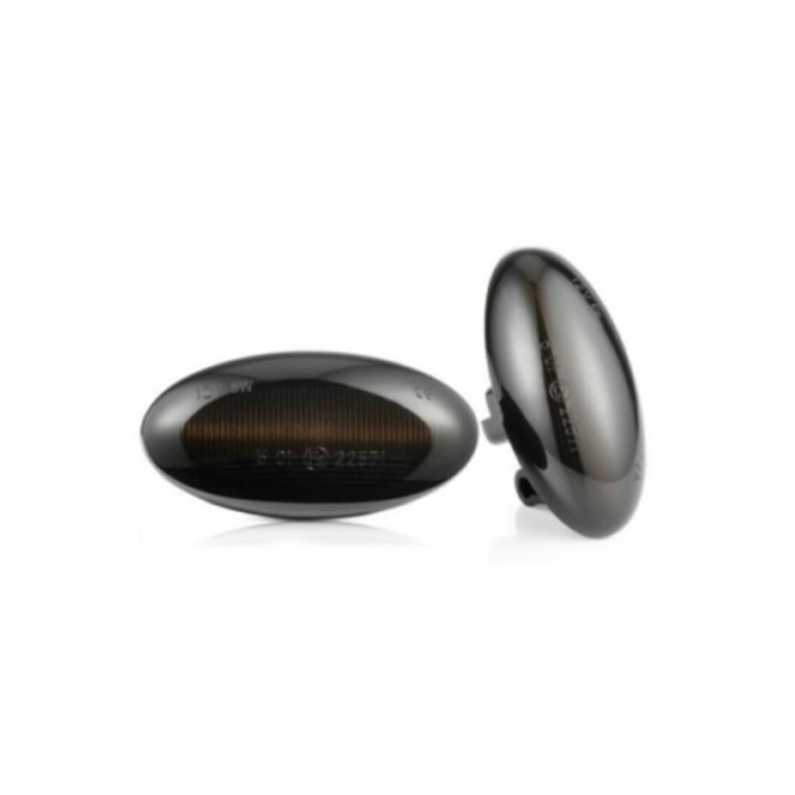 Set 2 Semnalizari Aripa LED pentru Peugeot 107, 207, 307, 407, 607, 1007 - BTLL-311-1