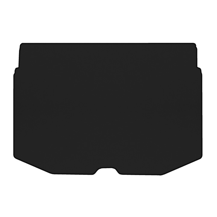 Автомобил Стелка за багажник, F-CORE, за CITROEN C3 PICASSO 02.09-12.17, ВАН МИНИВАН, Черно