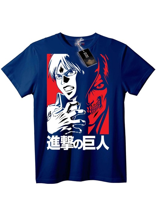 Tricou Attack on Titan, Bleumarin, XXS