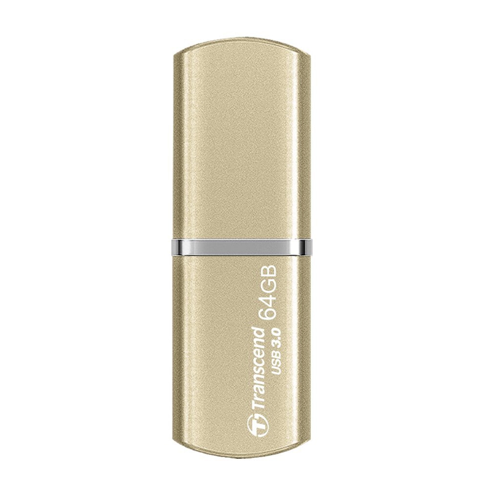 Memorie USB Transcend JetFlash® 820G 64GB, USB 3.0, Carcasa metalica, Champagne Gold