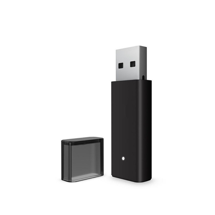 Xbox Gen 2 vezeték nélküli adapter, ZOUN, PC vezeték nélküli Bluetooth vevő, kompatibilis a Series S/X kontrollerekkel és Xbox One-nal, akár 8 kontrollert is támogat, Windows 10/11, Plug-and-Play, fekete