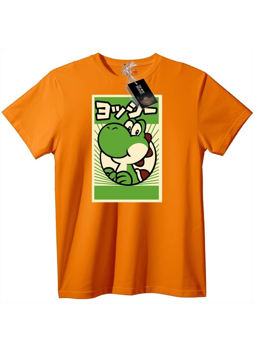 Tricou Retro Yoshi, Portocaliu