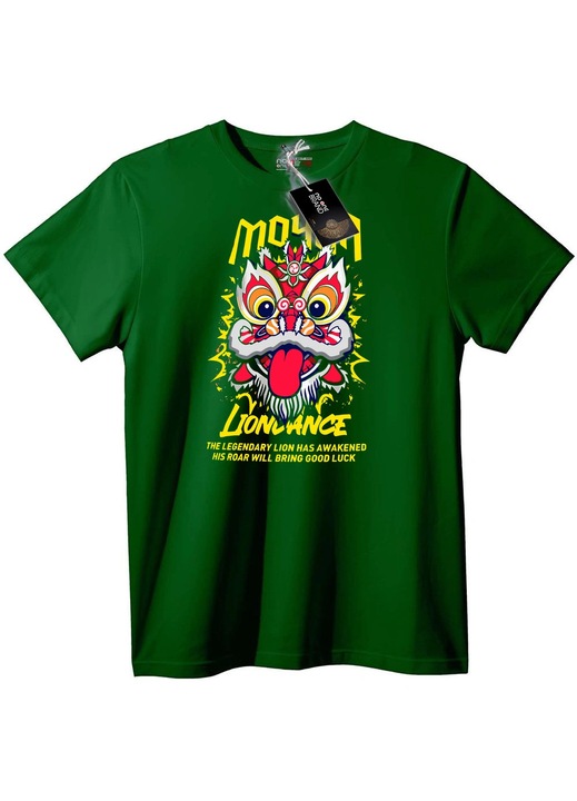 Tricou Dansul Leului al Norocului, Verde englez