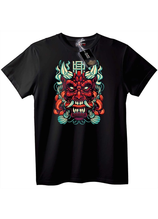 Tricou Oni Mask, Negru, XXS