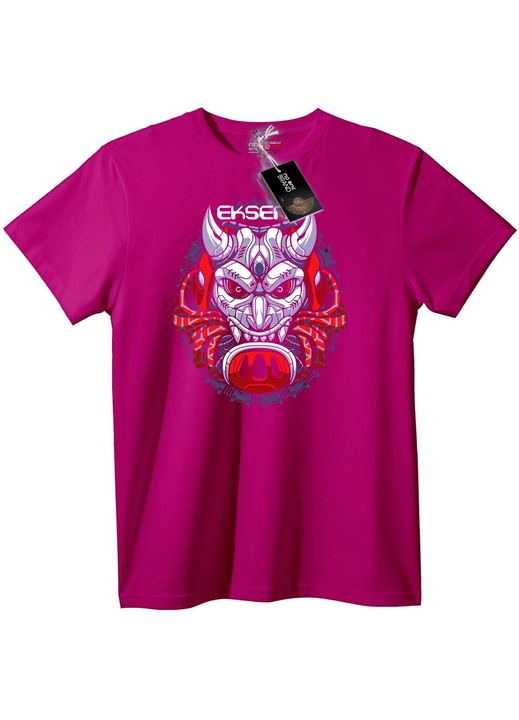 Tricou Mască Cyber Oni, Lila