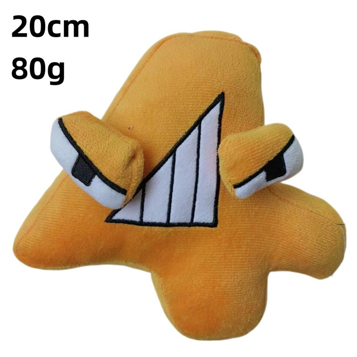 Jucarie de plus AlphabetLore, set perne, multicolor, 30x45cm