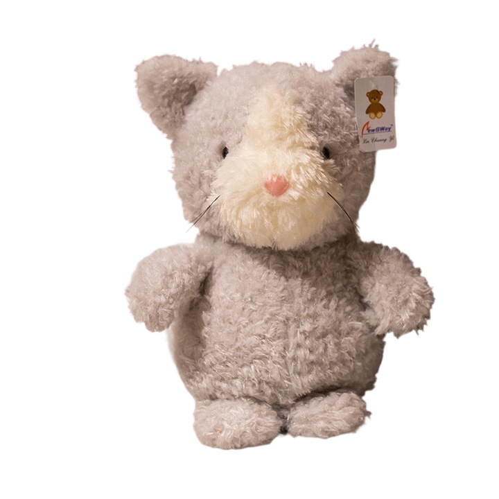 Jucarie de plus, 30 cm, animal, multicolor, set