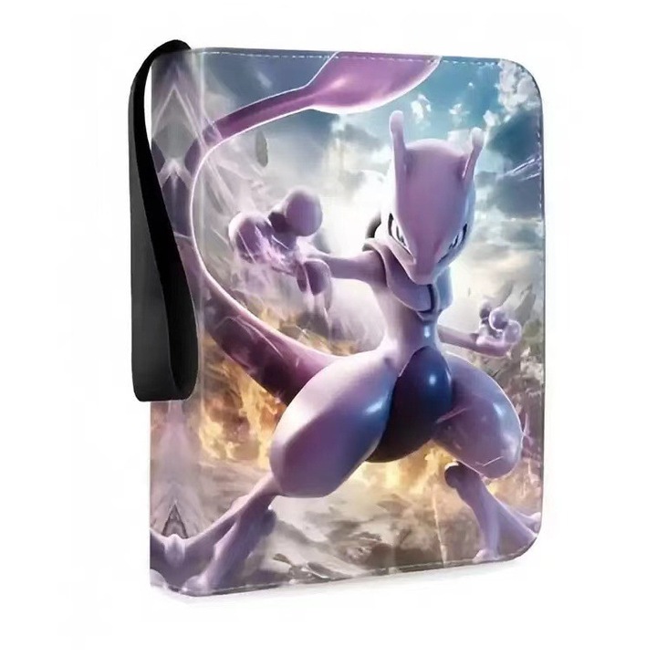 Колекционерски албум за карти, 4 отделения, 50 страници, капацитет 400 карти, водоустойчив