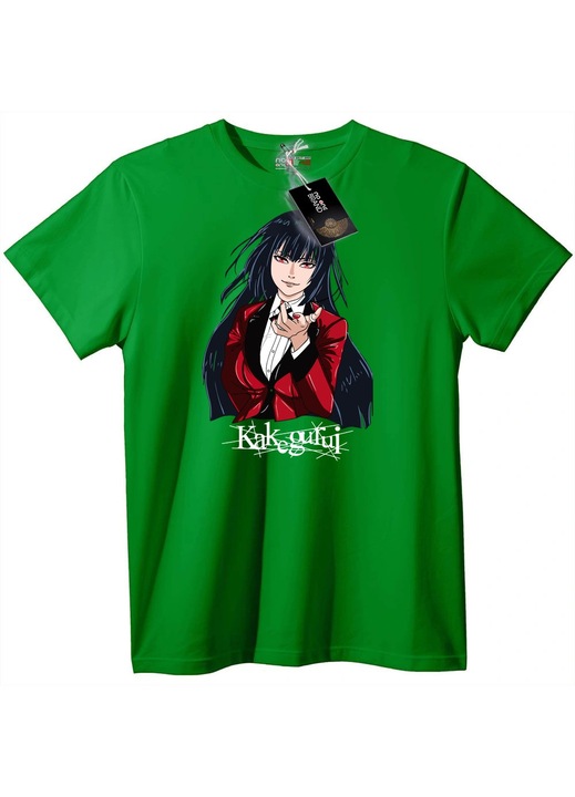 Kakegurui póló, Zöld