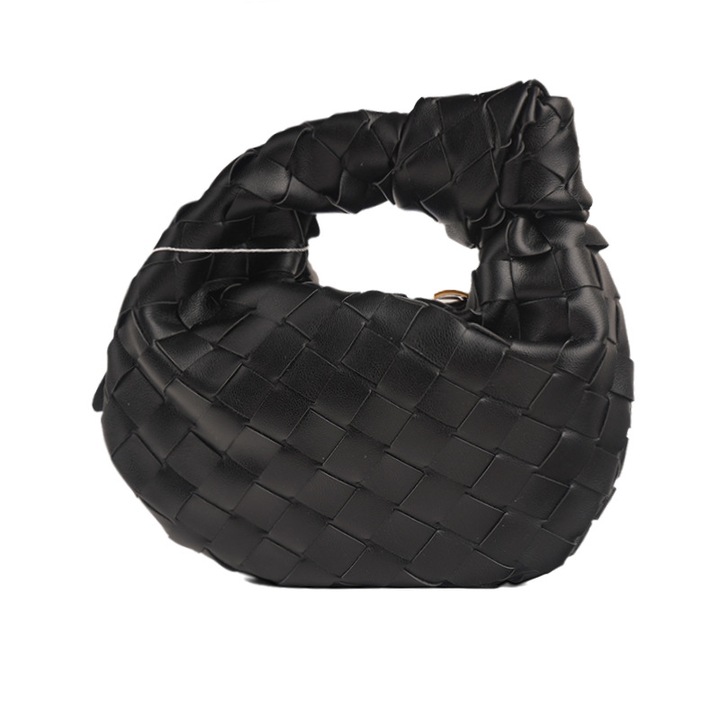 Mini fonott croissant taska, 17x5x18cmwqfwq