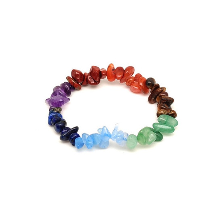 Splitter ásvány karkötő csakra modell