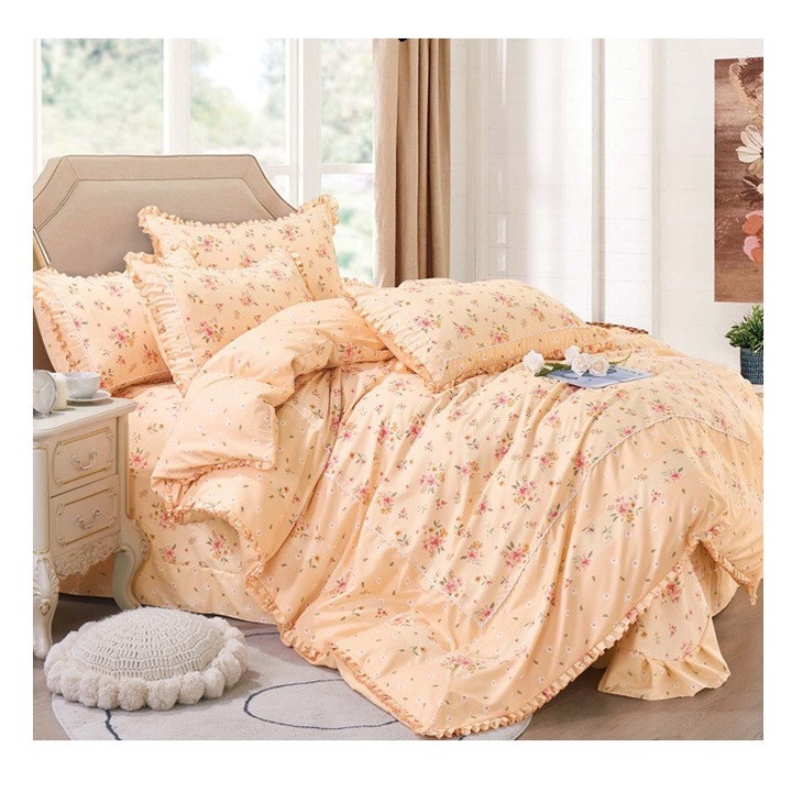 Set complet lenjerie finet 4 piese cu volanase – Confort sporit si design modern VL25