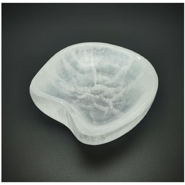 Szelenit tál amorf 12cm