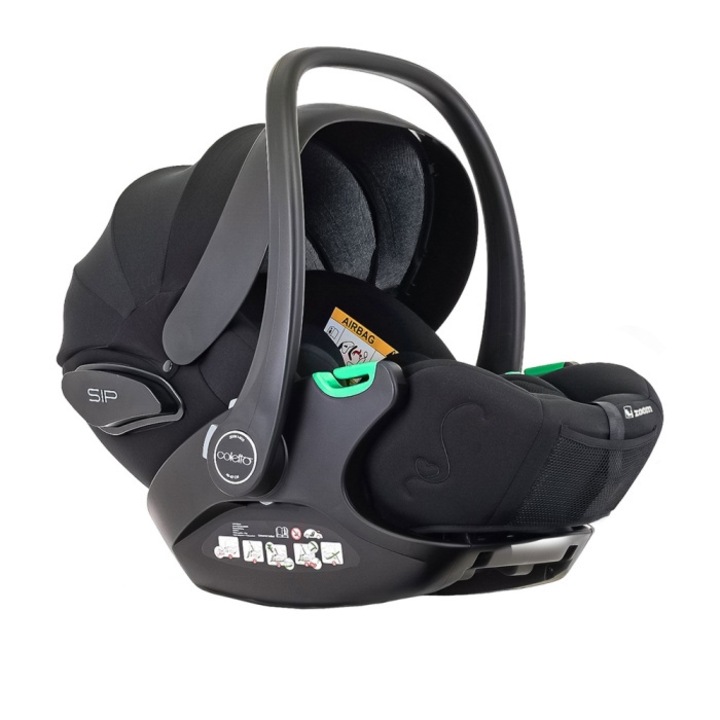 Scaun auto copii, Coletto Zoom, 40-87 cm, pozitie semi-intinsa, protectie laterala