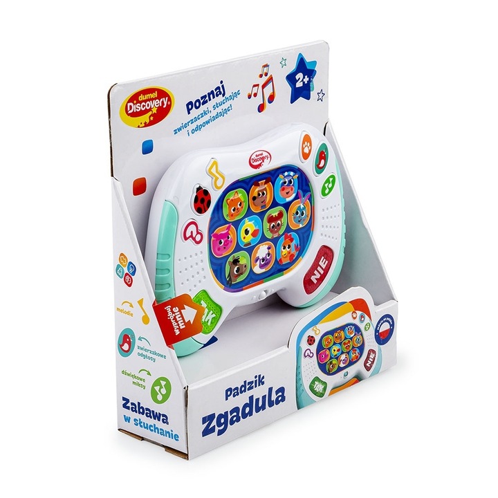 Играчка DUMEL, със светещи бутони, 2+ години