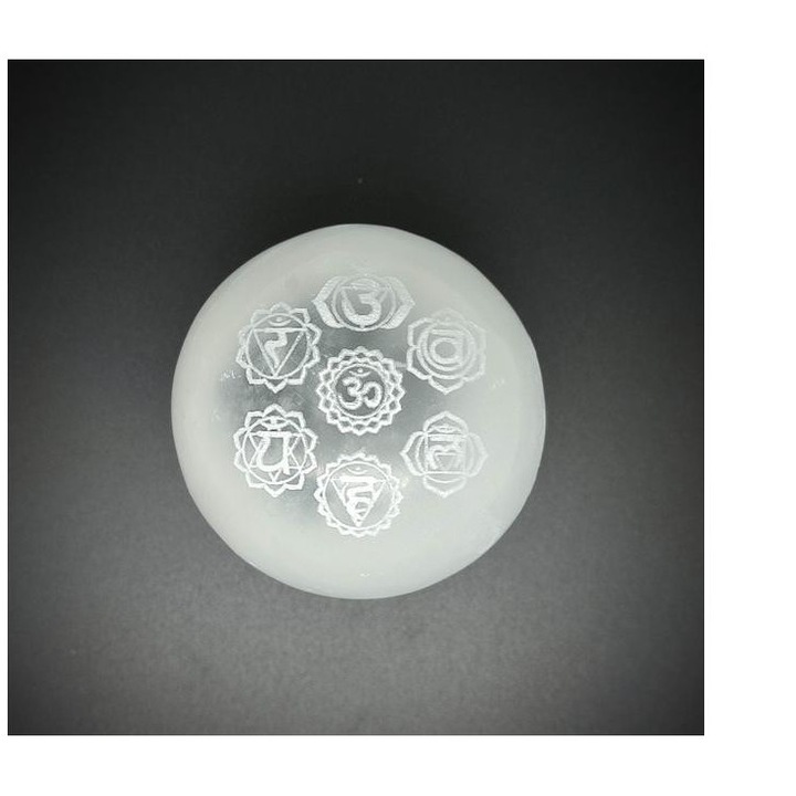 Szelenit golyó csakra 6cm