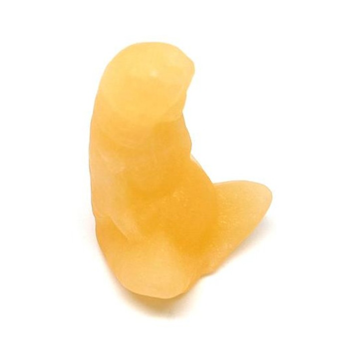 Figura Kalcit narancs ősanya 4cm