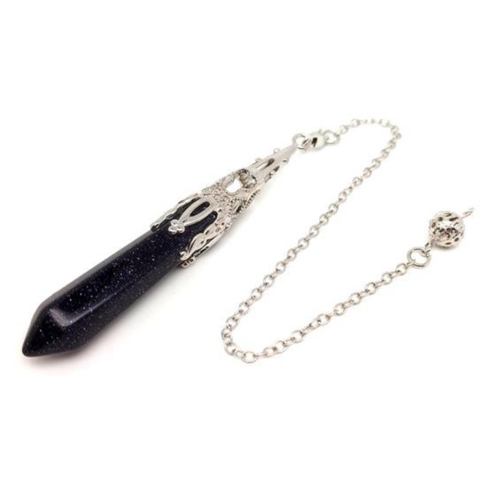 Inga korona Goldstone kék 10x50mm