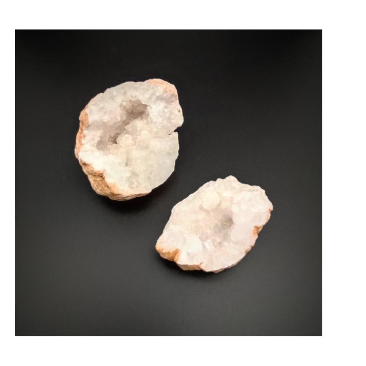 Geóda kvarc natúr sárga XS