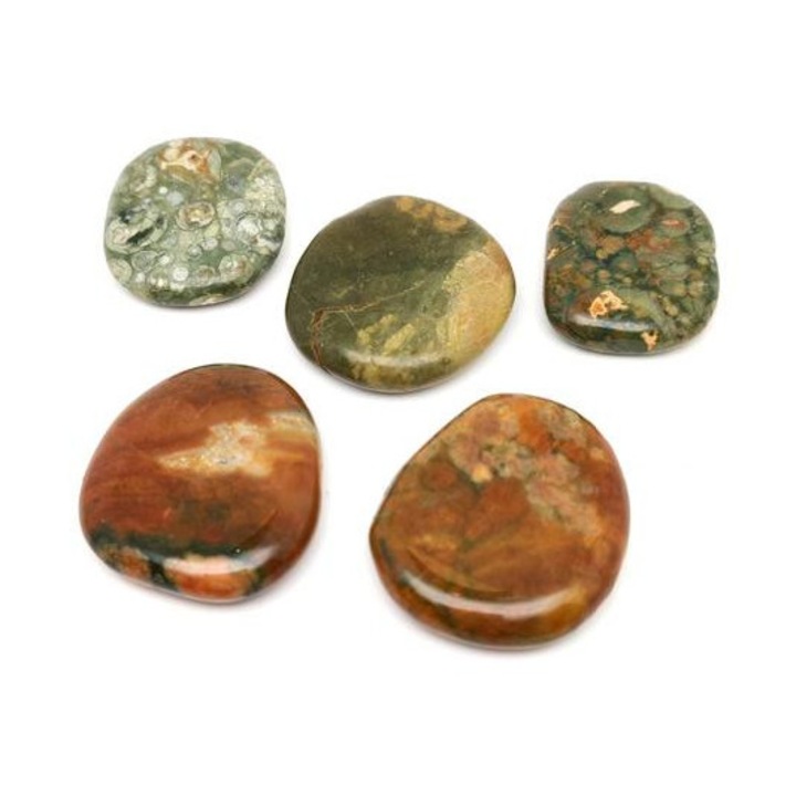 Lencse riolit achát 30/40mm