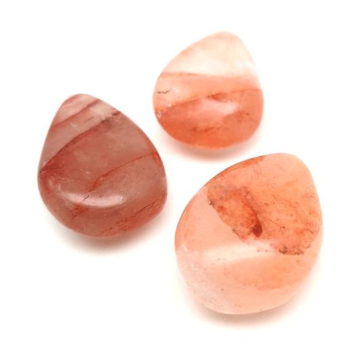 Csepp Hematoid kvarc vörös AA (MDG)