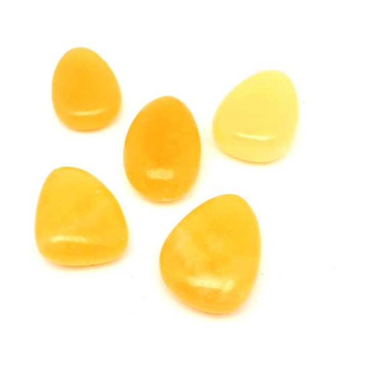 25/30mm Kalcit narancs csepp