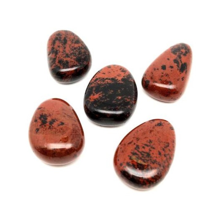 25/30mm Obszidián mahagóni csepp