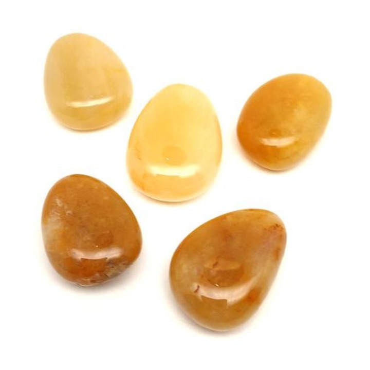 25/30mm Aventurin sárga csepp