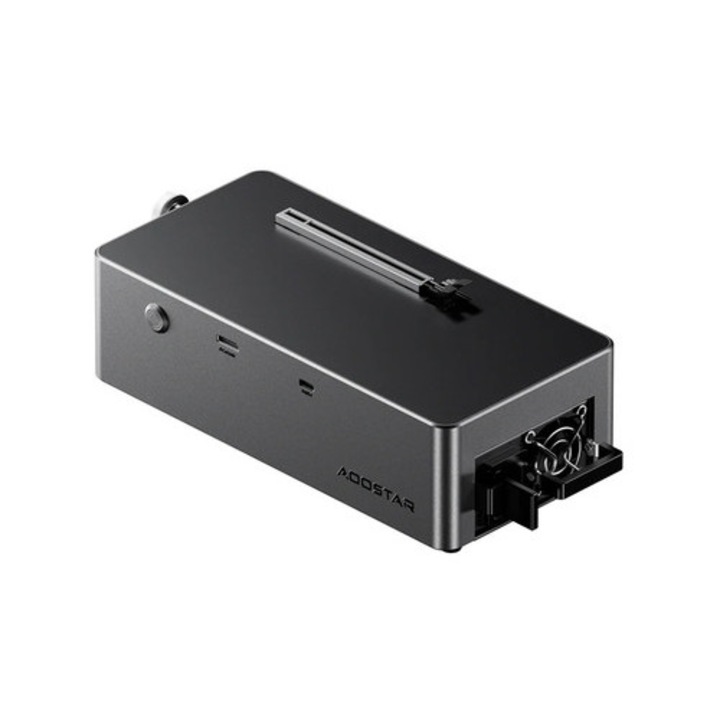 Mini PC desktop, AMD Ryzen AI 9 HX 370, AMD Radeon 890M, 19,5x19,5x4,7cm, 1,5kg