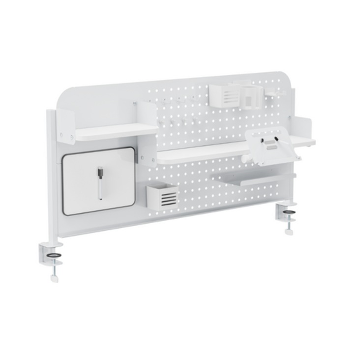 Polita pentru Birou Copii Spacetronik SPB158, 30x45cm, alb