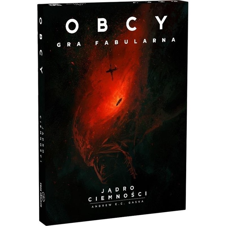 Joc de societate Obcy - Jadro Ciemnosci, Galakta, set cu personaje, harta, 7 personaje, 2 harti