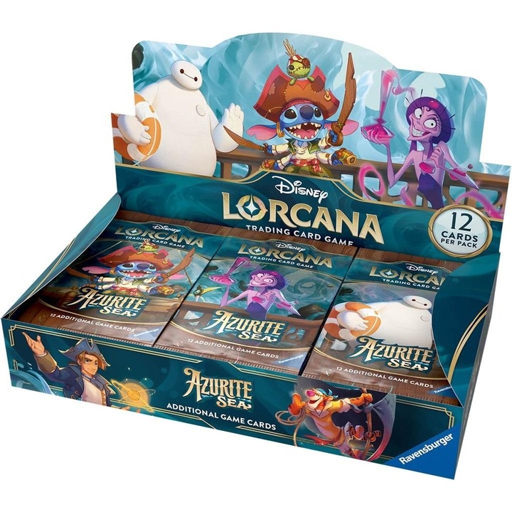 Cutie Booster Disney Lorcana (Set06) - 24 boostere, 12 carti fiecare, multicolor