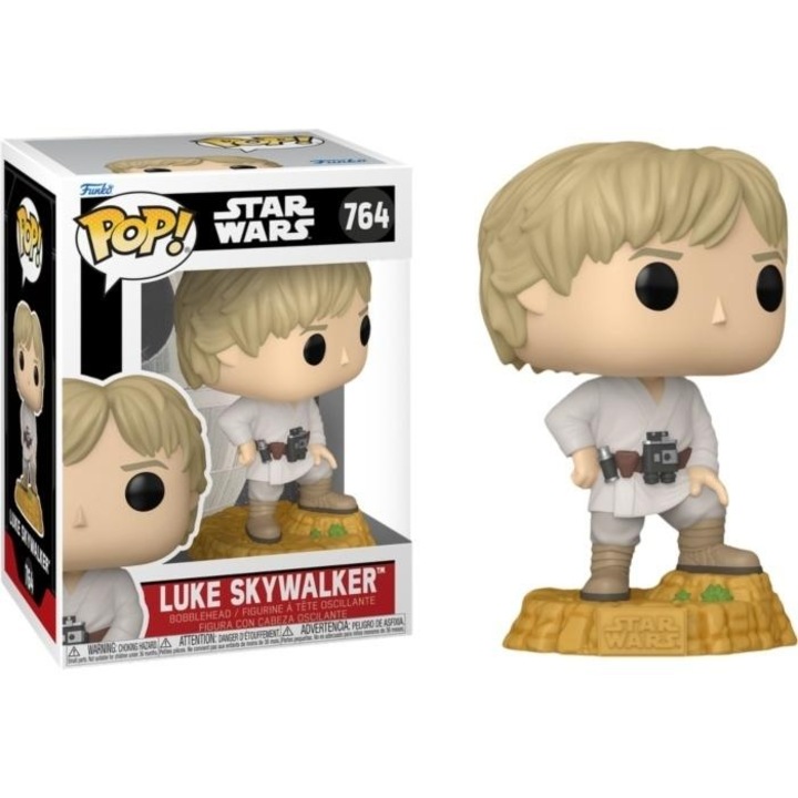 Figurina Funko Pop Star Wars, Luke Skywalker, multicolor, 10x15cm