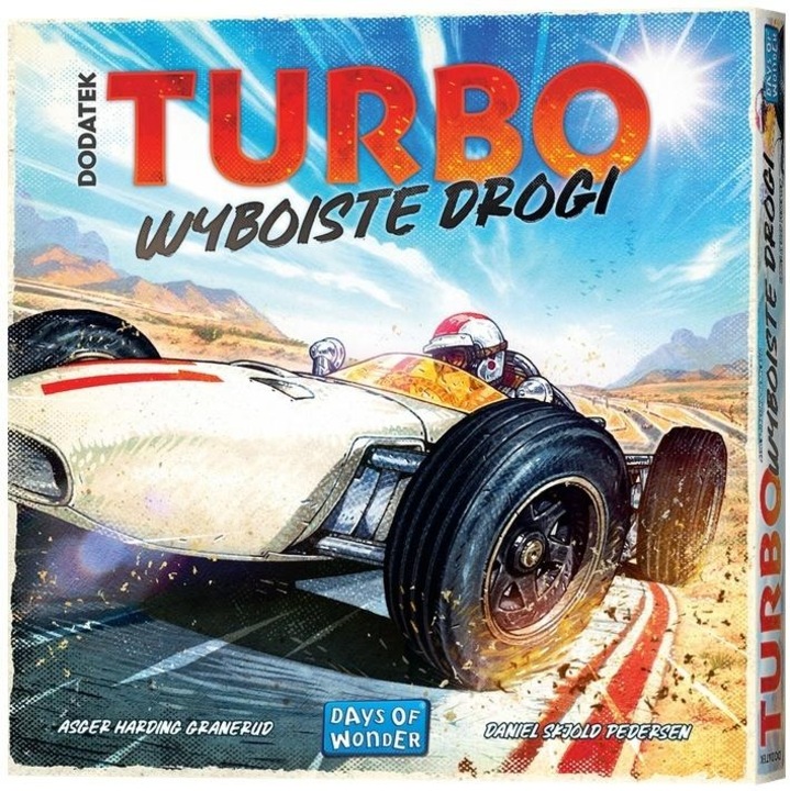 Настолна игра Turbo: Пътища с препятствия, Rebel, 2-4 играчи, 60-90 минути, многоцветна